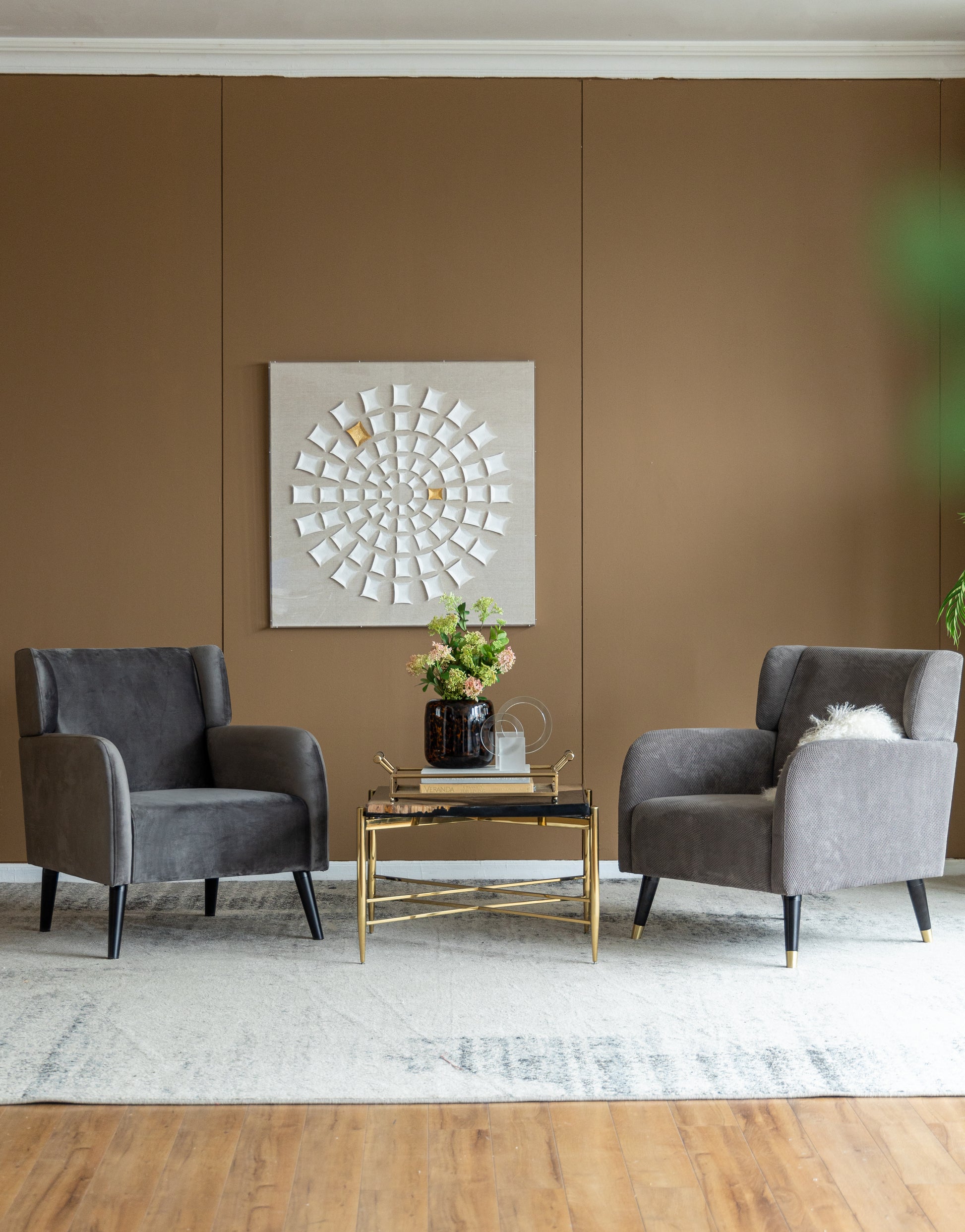 Gray Accent Chair, Fabric Upholstered Comfy Reading Armchair For Living Room, Bedroom Single Seat Sofa Chair, 27" X 31" X 33" Gray Wood