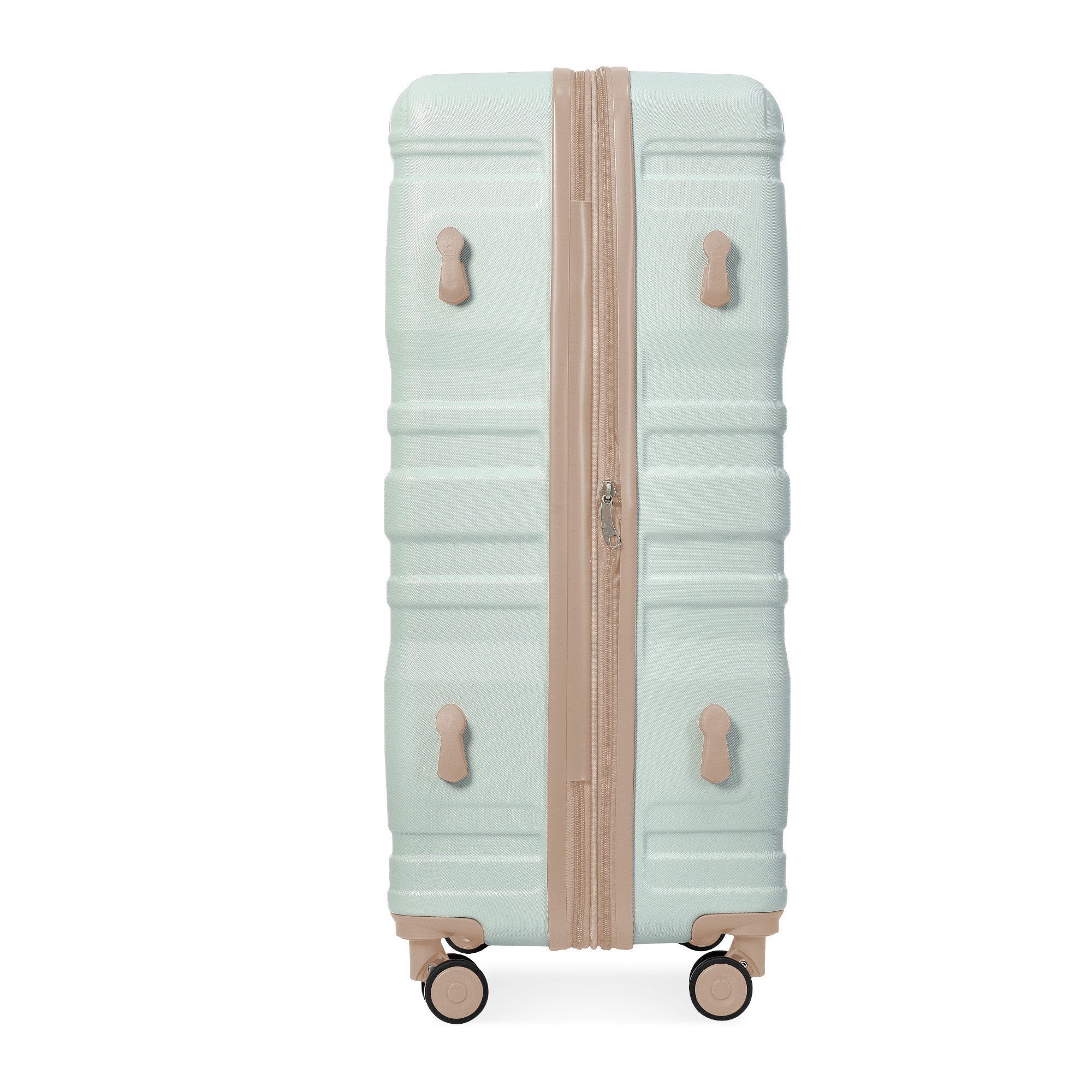 Luggage Sets Model Expandable ABS Hardshell 3pcs green-abs