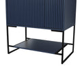 30 Inch Freestanding Bathroom Vanity With Resin 1-navy blue-1-1-soft close