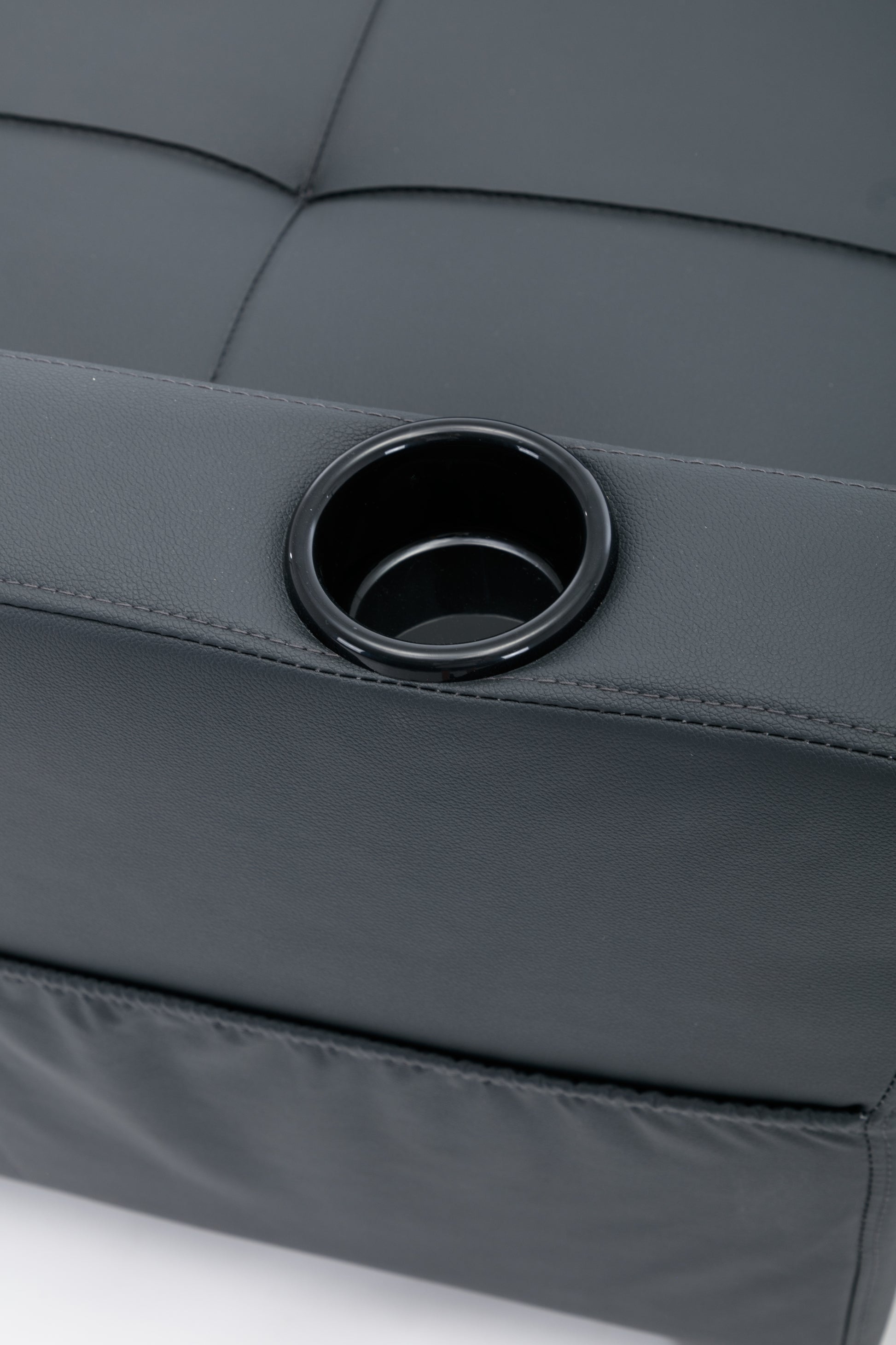 Futon Chair Bed Convertible Chair 3 In 1 Pull Out Sleeper Chair Beds With Usb Ports, Wear Resistant And Anti Scratch, Armchair Bed Sleeper For Living Room Black Leather Black Foam Leather 1 Seat