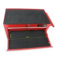 7 DRAWERS MULTIFUNCTIONAL TOOL CART WITH WHEELS RED red-steel