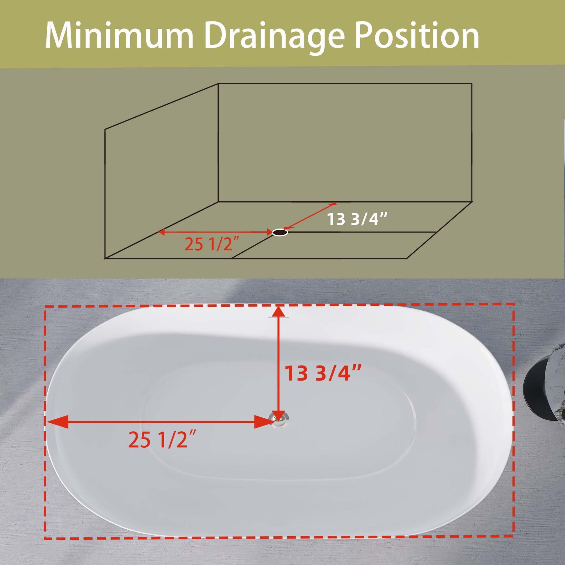 51" Acrylic Free Standing Tub Classic Oval Shape Soaking Tub Adjustable Freestanding Bathtub With Integrated Slotted Overflow And Chrome Pop Up Drain Anti Clogging Gloss White Gloss White Oval Bathroom Freestanding Tubs Polished Less Than 59 In Modern