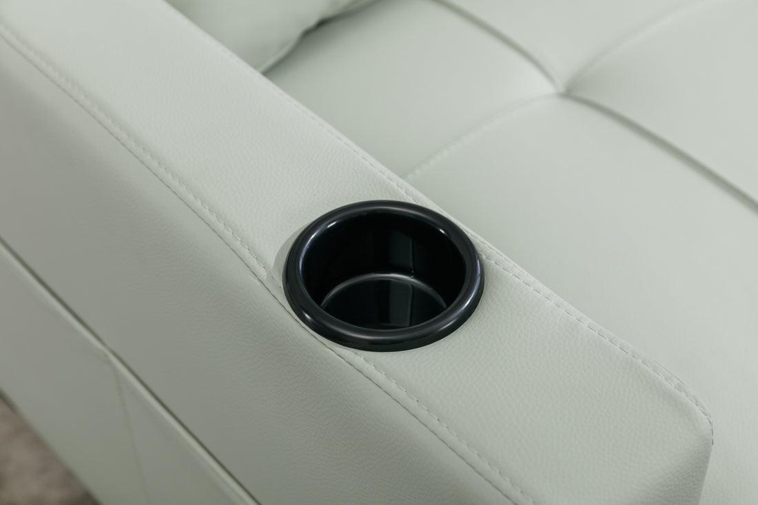 Futon Chair Bed Convertible Chair 3 In 1 Pull Out Sleeper Chair Beds With Usb Ports, Wear Resistant And Anti Scratch, Armchair Bed Sleeper For Living Room Green Leather Green Foam Leather 1 Seat