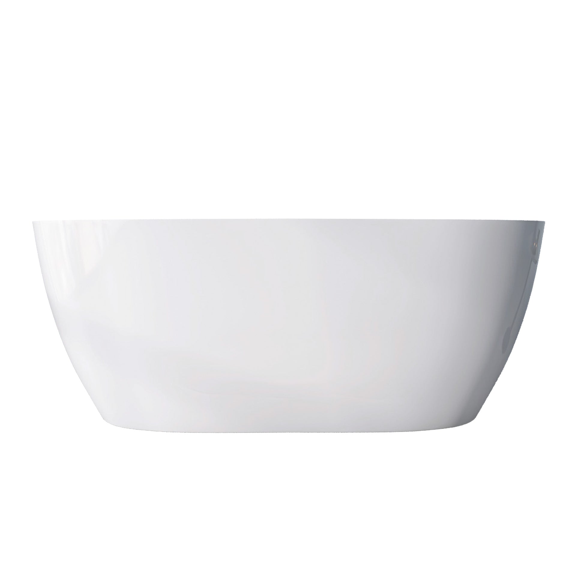 67" Acrylic Free Standing Tub Modern Oval Shape Soaking Tub Adjustable Freestanding Bathtub With Integrated Slotted Overflow And Chrome Pop Up Drain Anti Clogging Gloss White Gloss White Oval Bathroom Freestanding Tubs Polished 61 69 In Modern Soaking