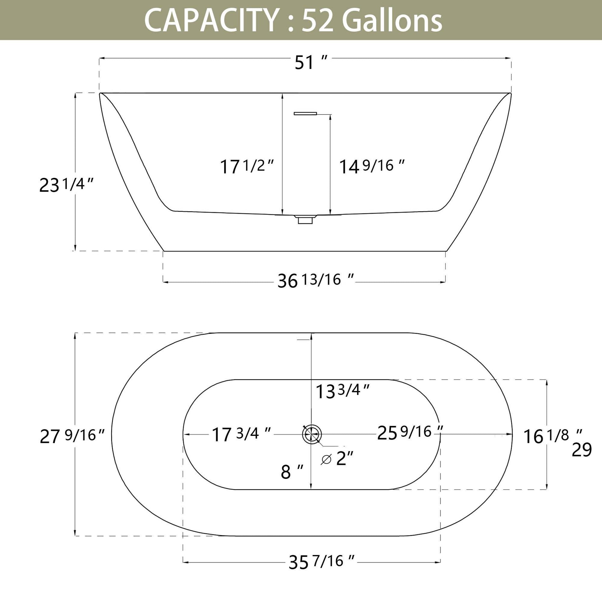 51" Acrylic Free Standing Tub Classic Oval Shape Soaking Tub Adjustable Freestanding Bathtub With Integrated Slotted Overflow And Chrome Pop Up Drain Anti Clogging Gloss White Gloss White Oval Bathroom Freestanding Tubs Polished Less Than 59 In Modern