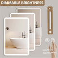 24 X 36 Led Mirror For Bathroom, Led Vanity