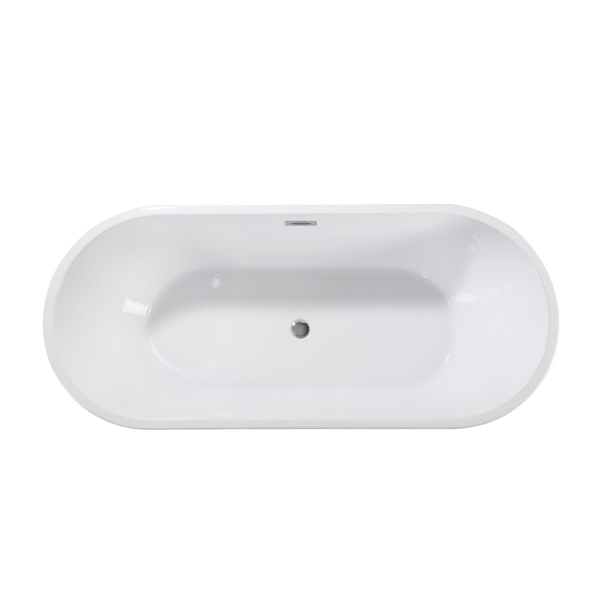 67" Acrylic Freestanding Bathtub With Unique Pleated Design: Spacious Oval Shape, Gloss Black Finish, Chrome Overflow & Pop Up Drain Black Oval Bathroom Freestanding Tubs Polished 59 61 In Contemporary Soaking Center Acrylic Acrylic