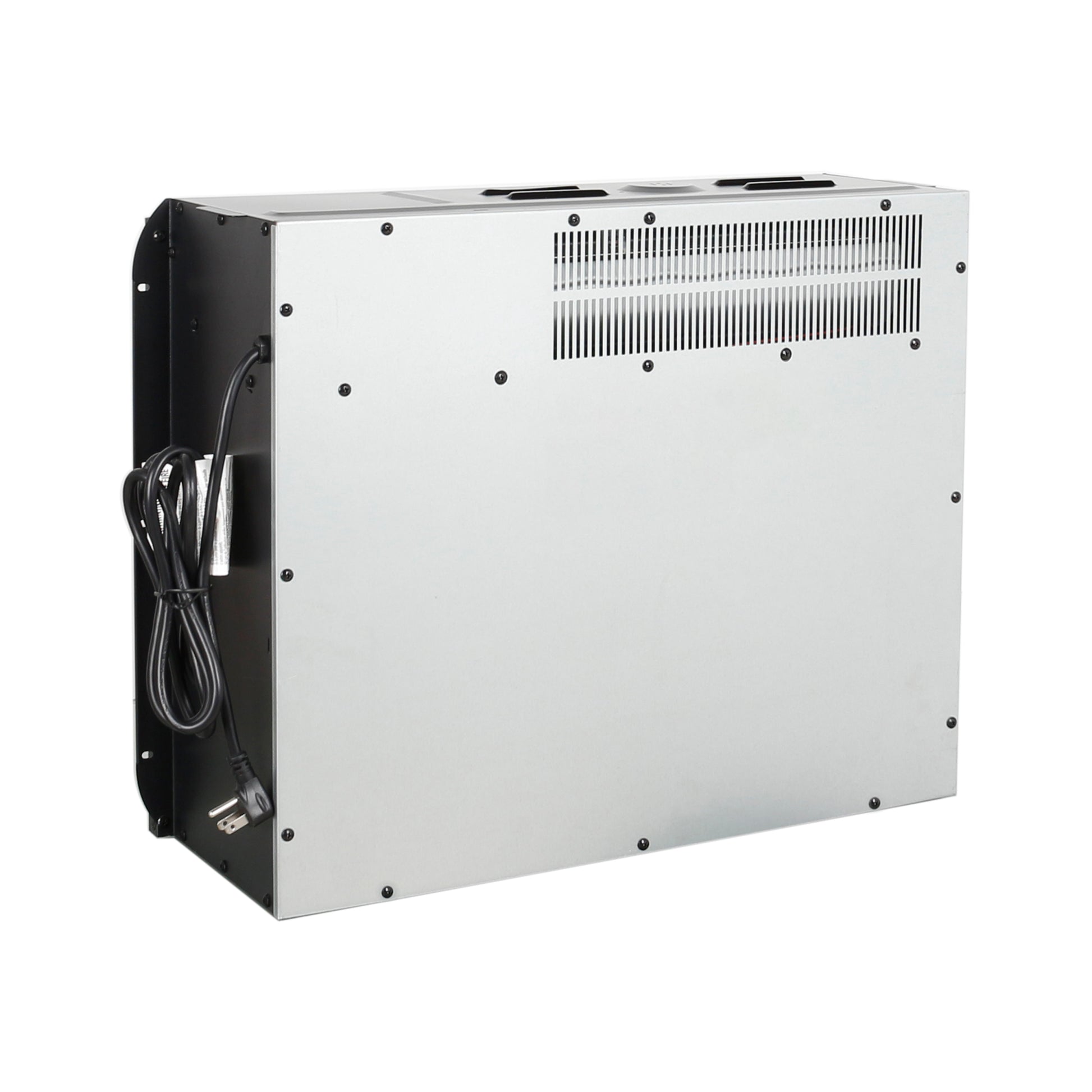 23 Inch Infrared Quartz Heater Fireplace Insert Woodlog Version With Brick Powder Coated Electric Antique Black Vent Free Primary Living Space Yes Insert Tempered Glass Sheet Metal Plastic Electric