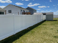 Privacy Fence Panels 6ft.H x 6ft.W WHITE Vinyl Full white-vinyl