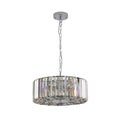 Modern Crystal Chandelier For Living Room Round Cristal Lamp Luxury Home Decor Light Fixture Transparent Modern Crystal,Iron