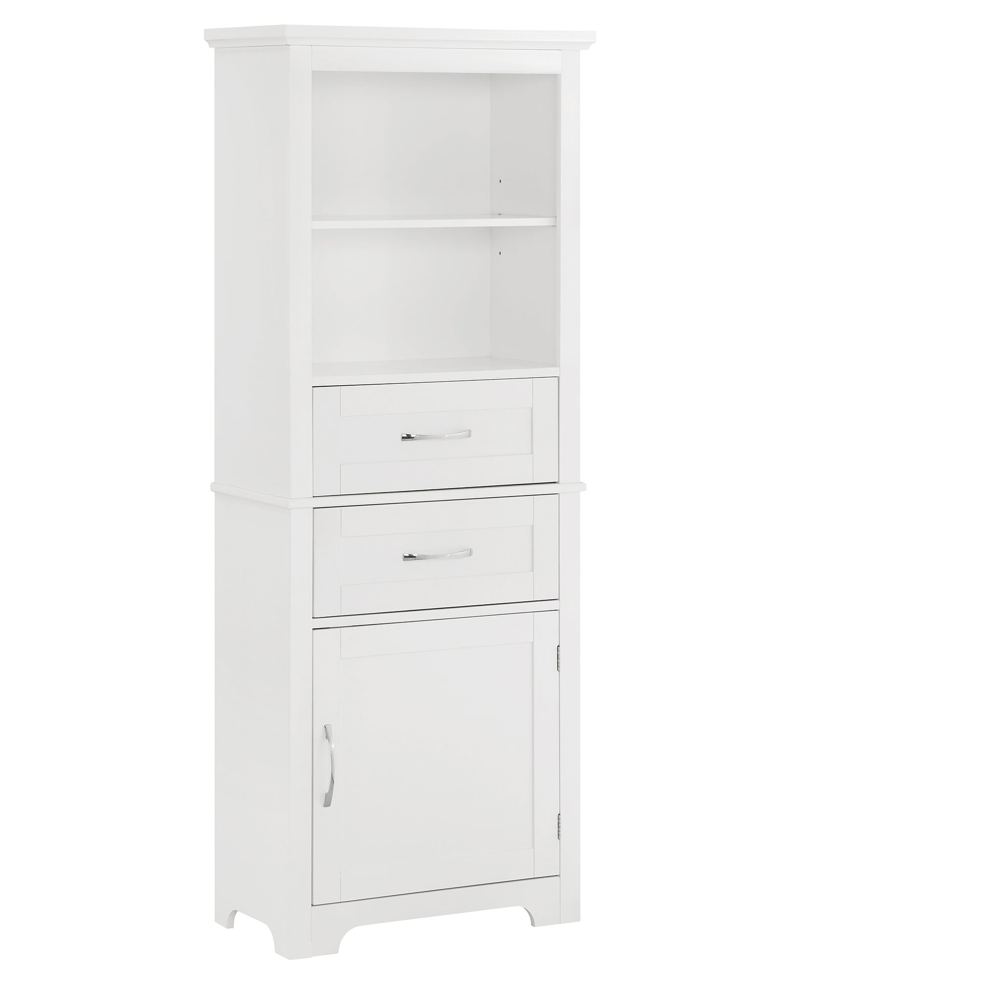 Bathroom cabinets, storage cabinets, cupboards white-mdf