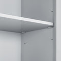 Bathroom cabinets, storage cabinets, cupboards gray-mdf