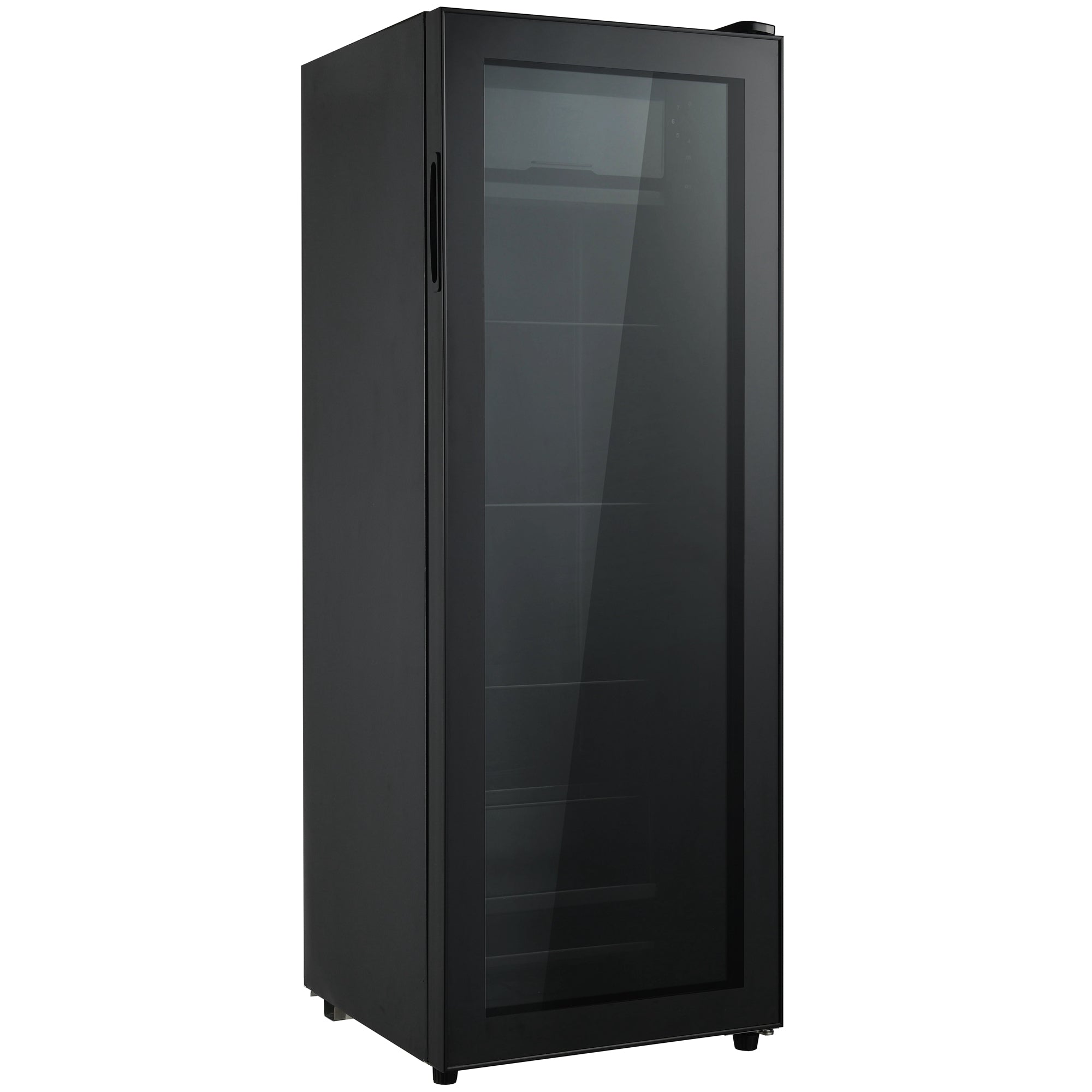 4.5Cu.ft mini fridge, 0.3Cu.ft freezer, up to 94 cans black-iron