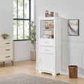 Bathroom cabinets, storage cabinets, cupboards white-mdf