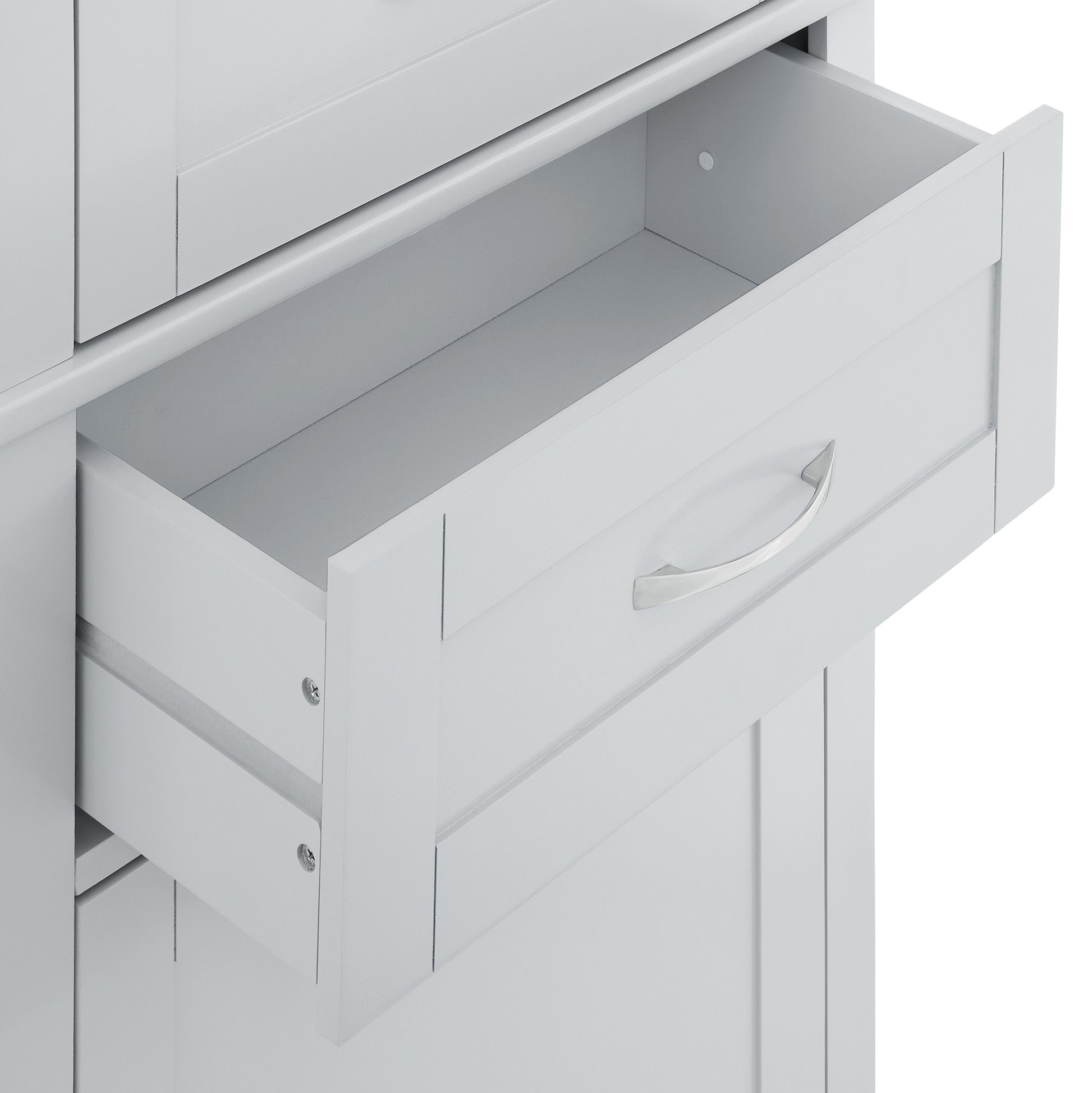 Bathroom cabinets, storage cabinets, cupboards gray-mdf