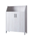 ID USA 182313 Shoe Cabinet White Oak white oak-particle board