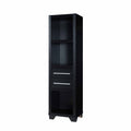 Id Usa 27062P Media Pier Black Black Particle Board