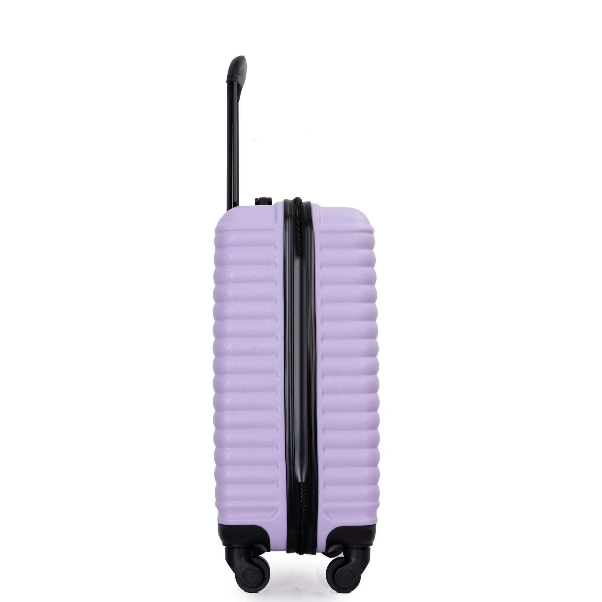 20" Carry on Luggage Lightweight Suitcase, Spinner lavender purple-abs