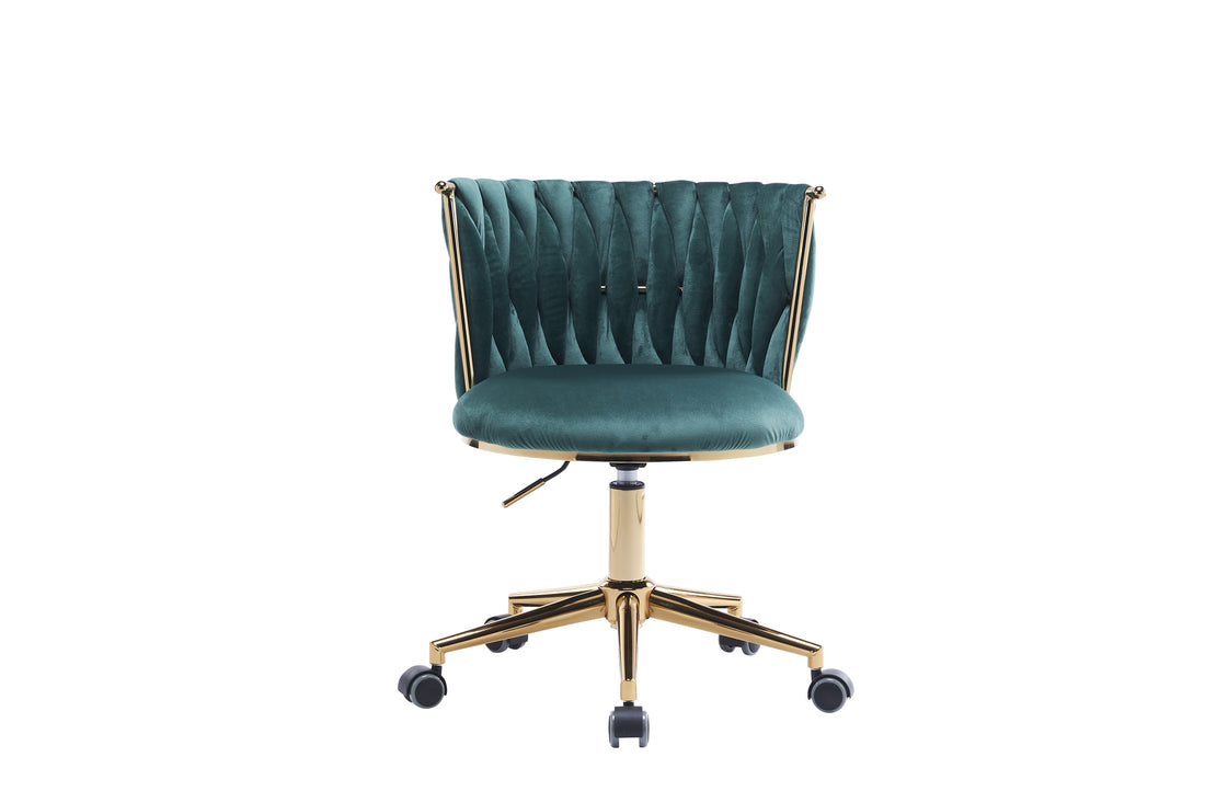 Office Desk Chair, Upholstered Home Office Desk Chairs beige-office-modern-foam-velvet