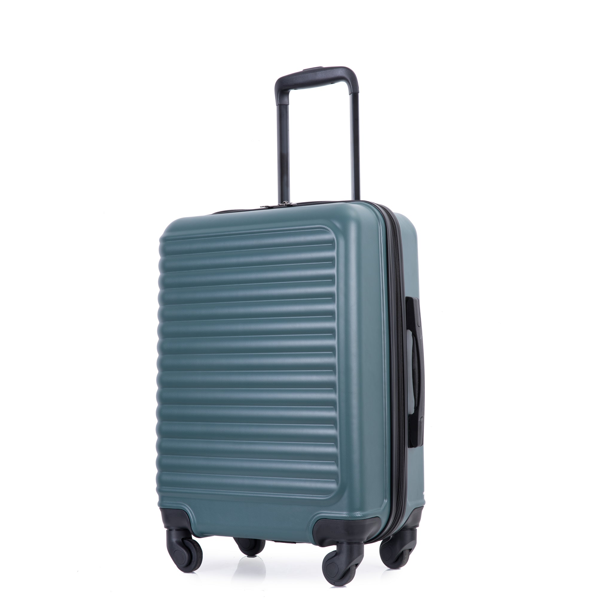 20" Carry on Luggage Lightweight Suitcase, Spinner green-abs