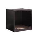 Home Pet End Table With Removeable Mat In Red Cocoa Espresso Particle Board