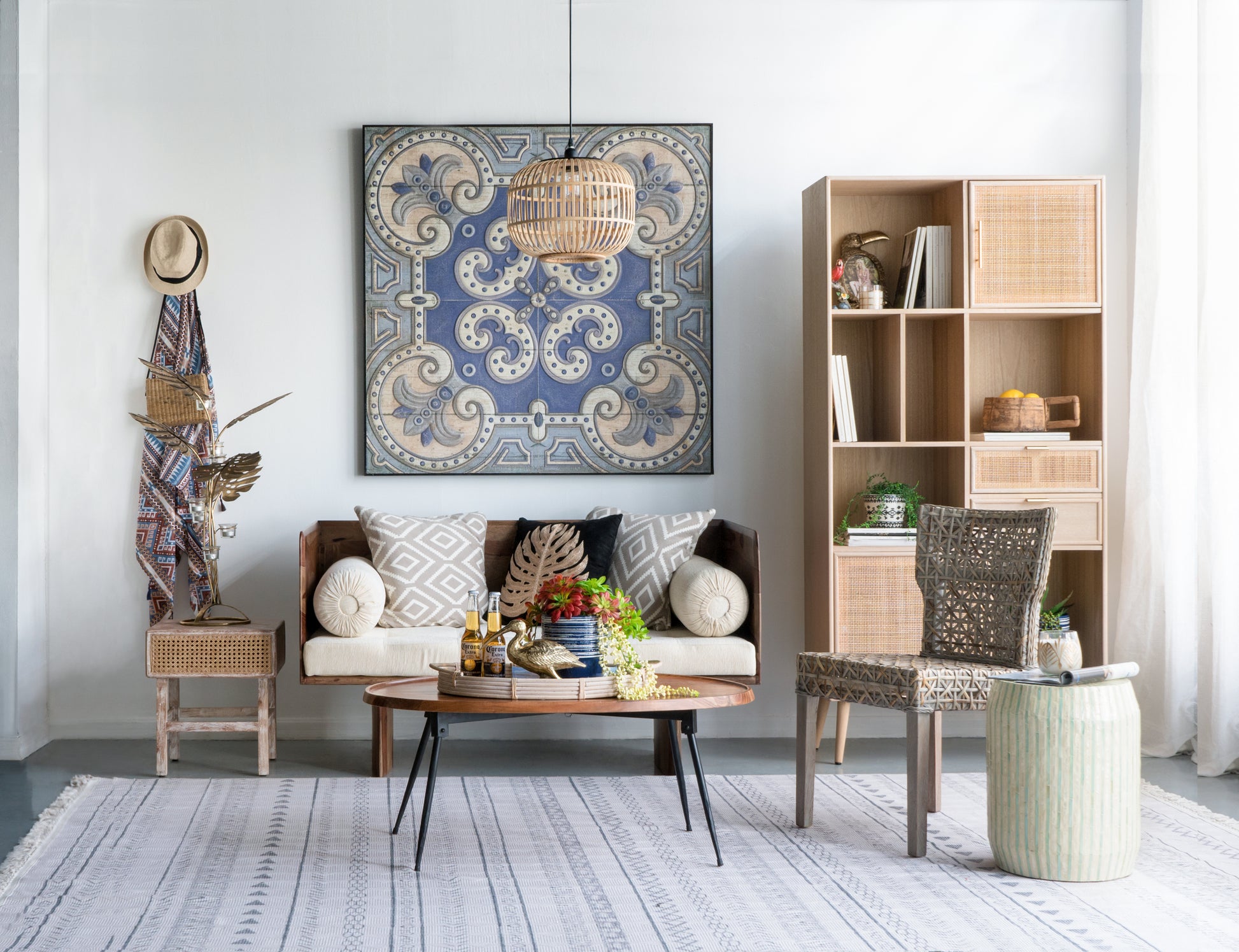 48" X 48" Large Wall Art Panel, Square Wall Decor For Living Room Dining Room Office Bedroom Multicolor Mdf