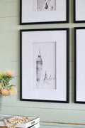 Set Of 4 Architecture Wall Art Prints, Home Decor Art For Living Room Dining Room Entryway, 20