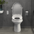 Elongated Smart Toilet Seat With Warm Air Dryer