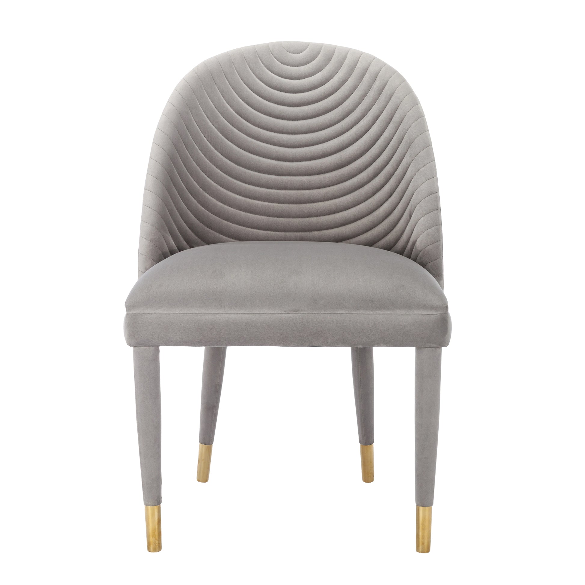 Coolmore Accent Chair ,Leisure Single Chair With Solid Wood Foot,2Pc Set Gray Velvet