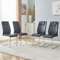 Table And Chair Set: 1 Tablevv 8 Black 001 Chairs. Black Mdf