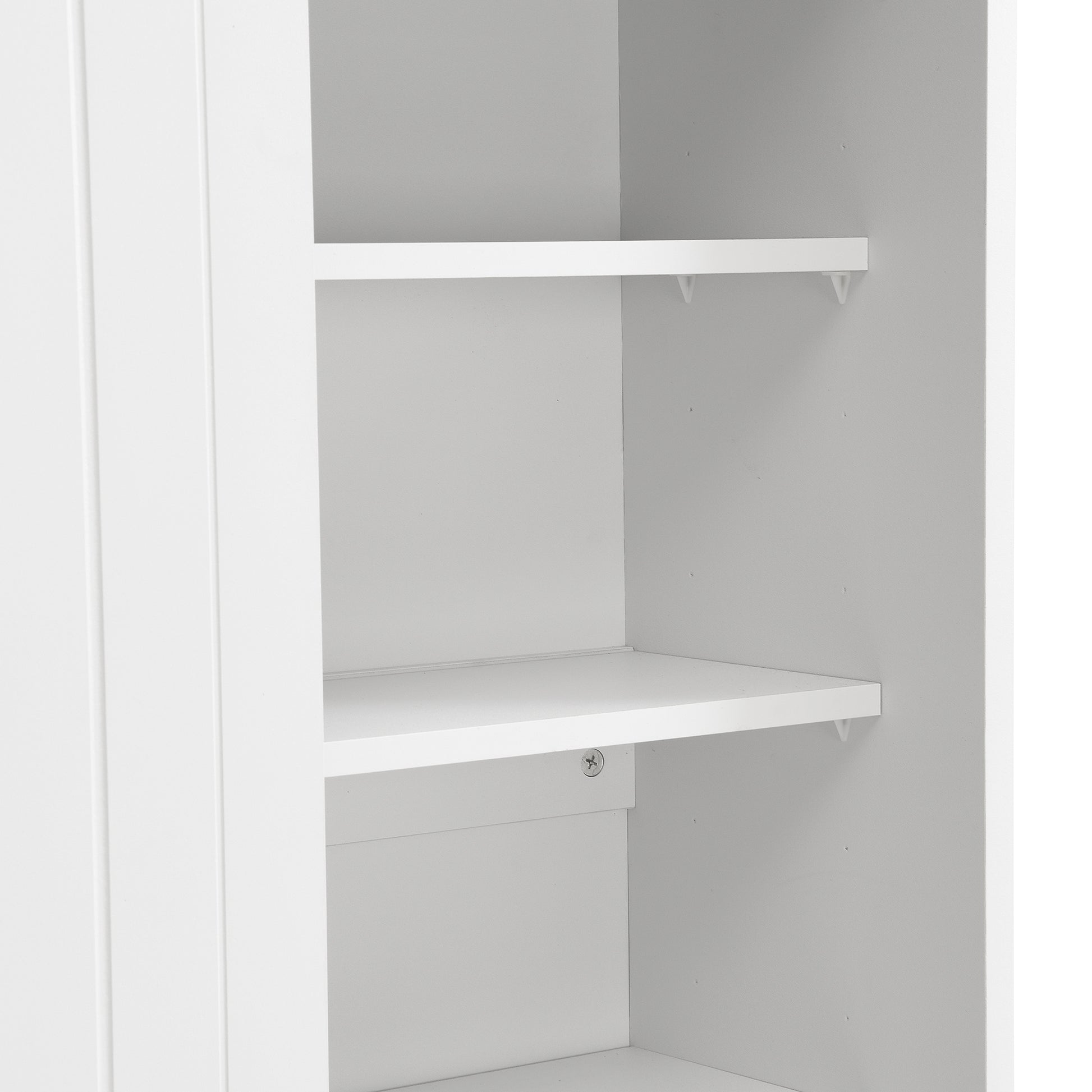 Multifunctional Hall Tree With Sliding Doors, Wooden Hallway Shoe Cabinet With Storage Bench And Shelves, Mudroom Coat Storage With Hanging Hooks For Entryways, White White Mdf