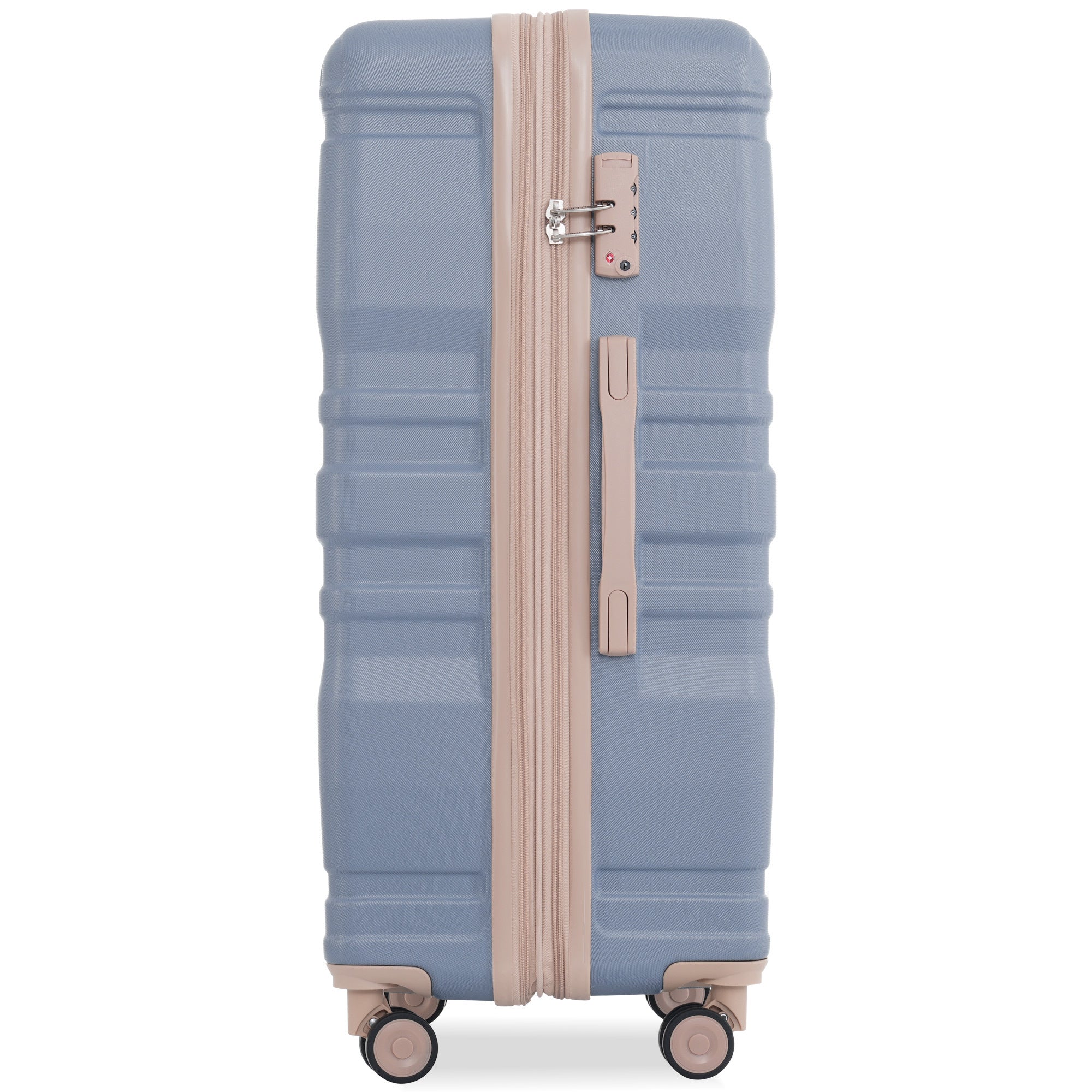 Luggage Sets Model Expandable ABS Hardshell 3pcs light blue-abs