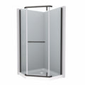 Pivot Shower Door, With 1 4