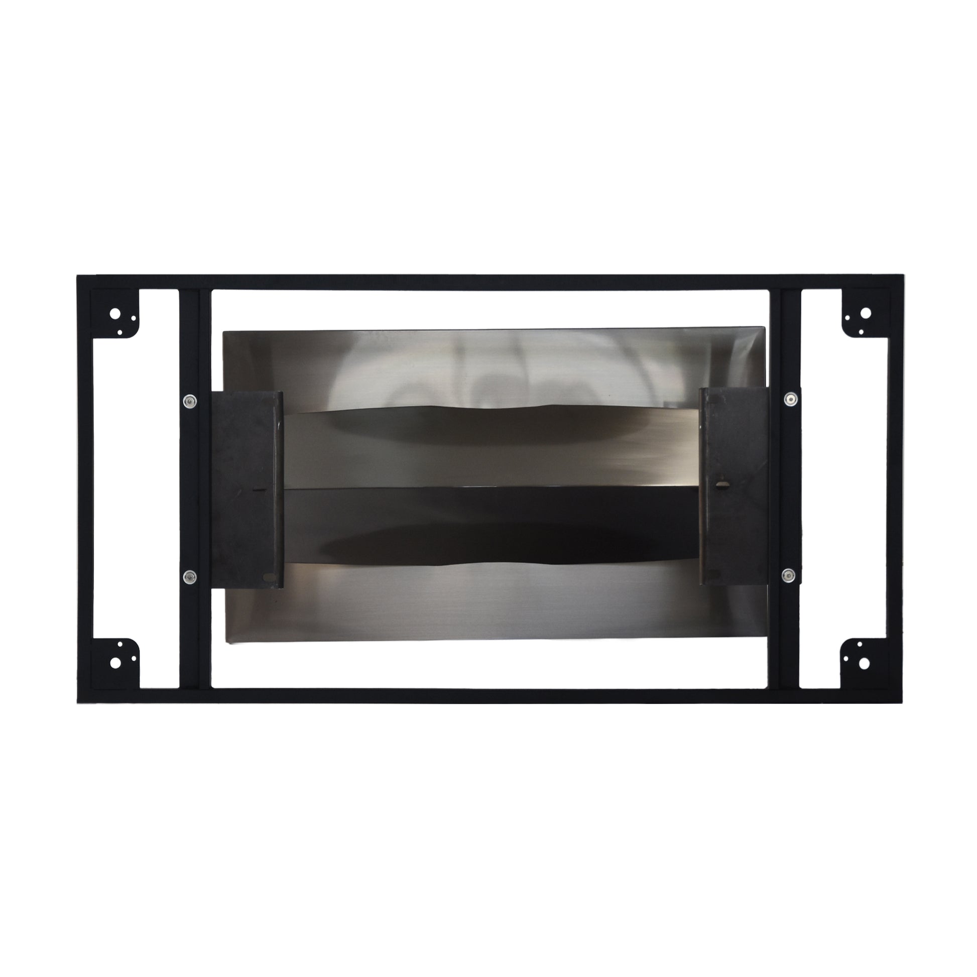 78.74" Modern Artificial Stone Black Crescent Shaped Black Metal Legs Can Accommodate 8 People. Black Metal Sintered Stone