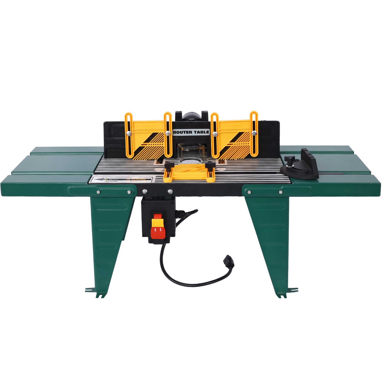 Electric Benchtop Router Table Wood Working Tool,Green Green Aluminium