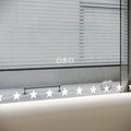 60X40 inch LED Bathroom Mirror with Lights Backlit RGB white-aluminium