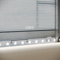 55X36 inch LED Bathroom Mirror with Lights Backlit RGB white-aluminium
