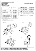 Luxury Formal Glam 2Pc Set Dining Side Counter Height Chair Silver Finish Sparkling Embellishments Surround Wooden Furniture Silver Dining Room Contemporary,Modern Dining Chairs Tufted Back Wood