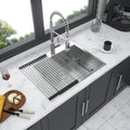 25X22X9 Inch Kitchen Sink Drop In 18 Gauge Stainless Steel 25