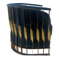 Navy Blue And Gold Sofa Chair Navy Blue Stainless Steel Velvet