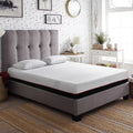 10 Inch Regen Cooling Copper Infused Memory Foam Adult Mattress, Queen Size White Bedroom Foam