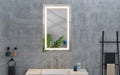 40*24 Led Lighted Bathroom Wall Mounted Mirror