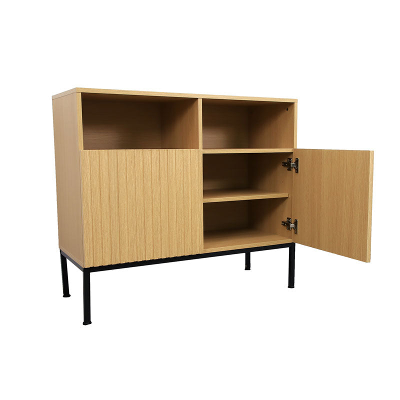 Coffee Bar Cabinet, Corner Storage Cabinet, Modern Buffet Sideboard, Entertainment Center, Storage Cabinet With Doors And Shelves, Media Cabinet For 55 Inch Tv Stand, For Living Room, Kitchen, Dining Accent Chests 5 Or More Spaces Oak Oak Primary Living