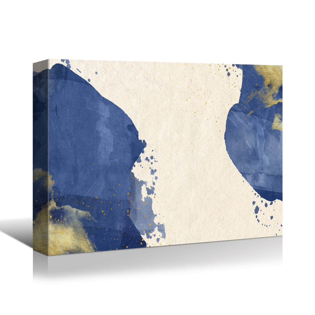 Framed Canvas Wall Art Decor Abstract Painting, Blue And White Color Decoration For Office Living Room, Bedroom Decor Ready To Hang Rectangle Framed Multicolor Christmas Oversized 41In Canvas Cultures And Diasporas