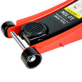 3t Low Profile Jack, Red and Black, Ultra Low Floor black+red-steel