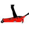 3t Low Profile Jack, Red and Black, Ultra Low Floor black+red-steel