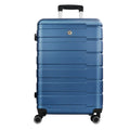 Luggage Sets 2 Piece, 20 inch 24 inch Carry on Luggage dark blue-abs