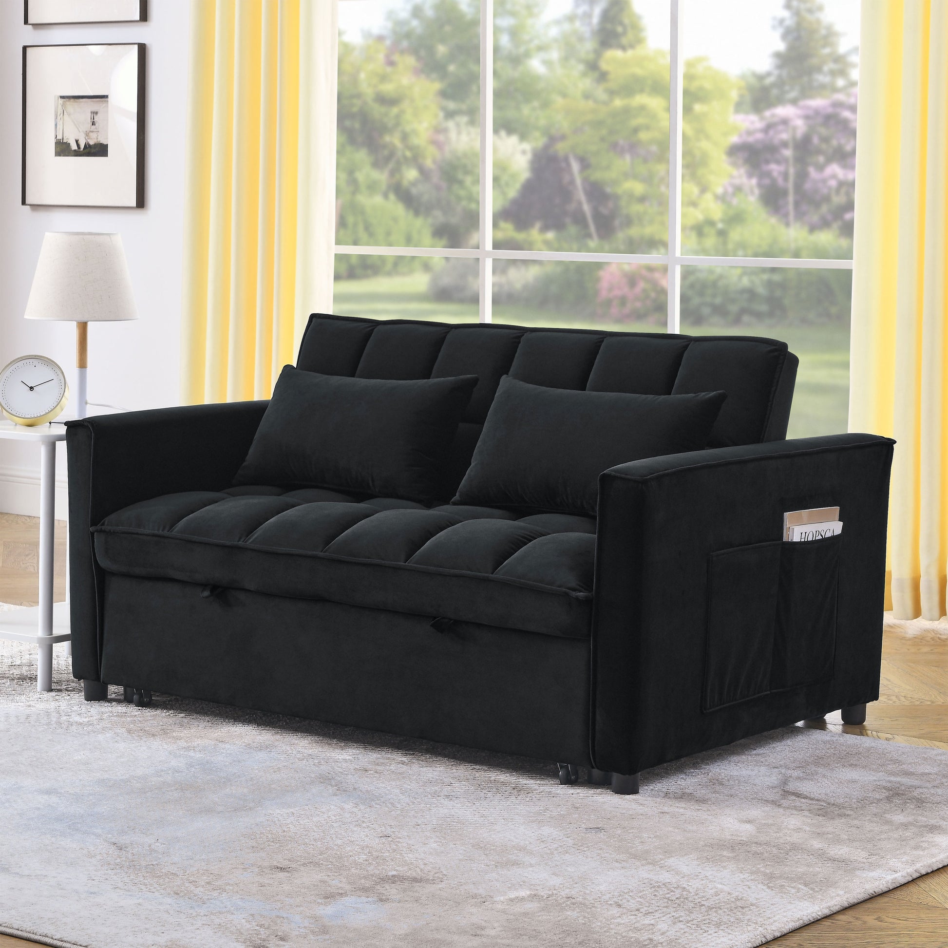 Sleeper Sofa, Convertible Sofa, Recliner, Bed, In 1, Position Adju
