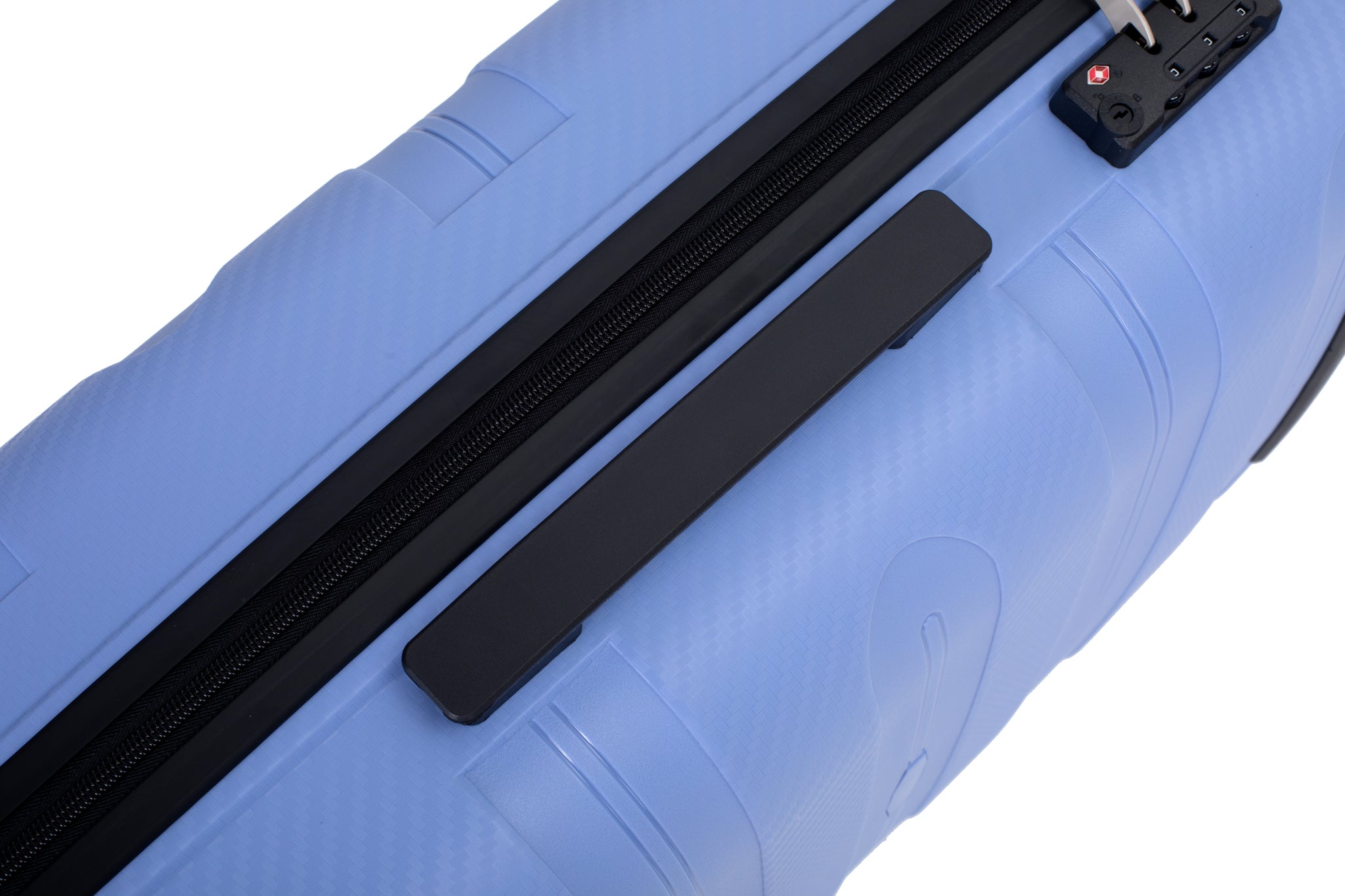 Hardshell Suitcase Spinner Wheels PP Luggage Sets purplish blue-polypropylene