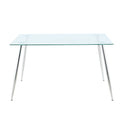 Modern Kitchen Glass dining table 51